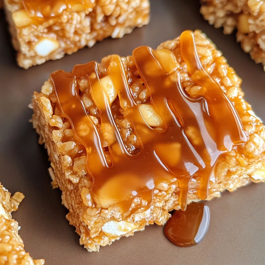 Apple Pie Rice Krispie Treats