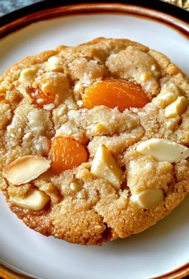 Apricot White Chocolate Cookies