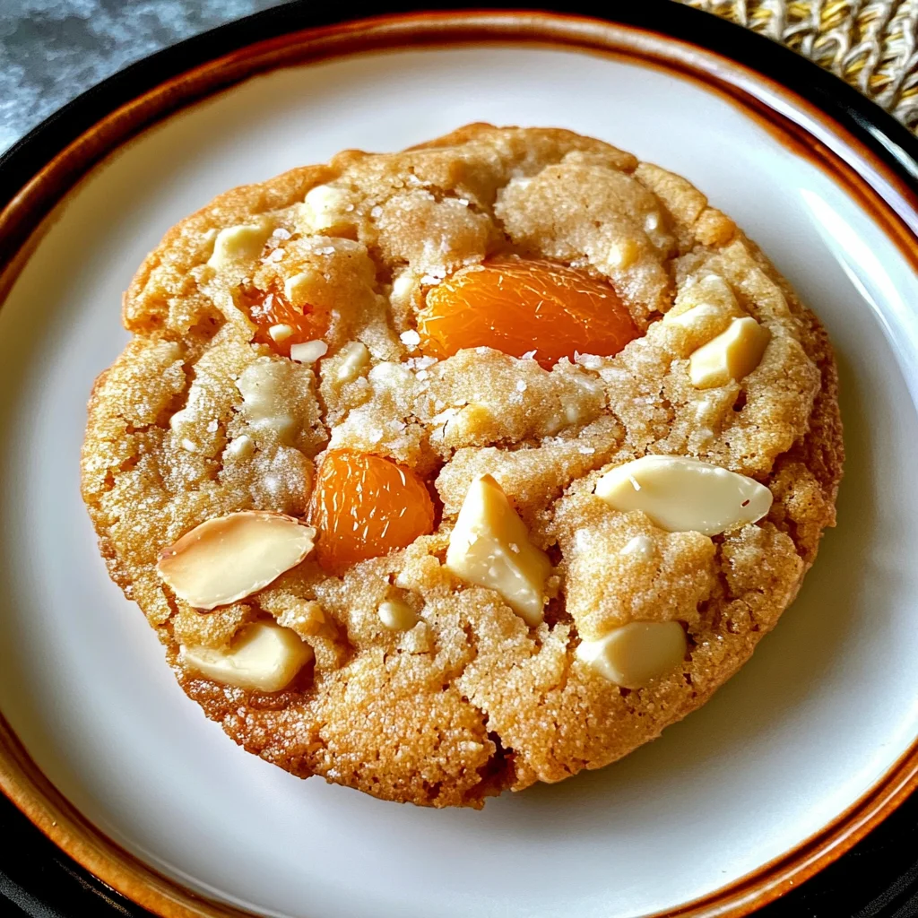 Apricot White Chocolate Cookies