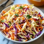 Asian Coleslaw with Sesame-Ginger Dressing