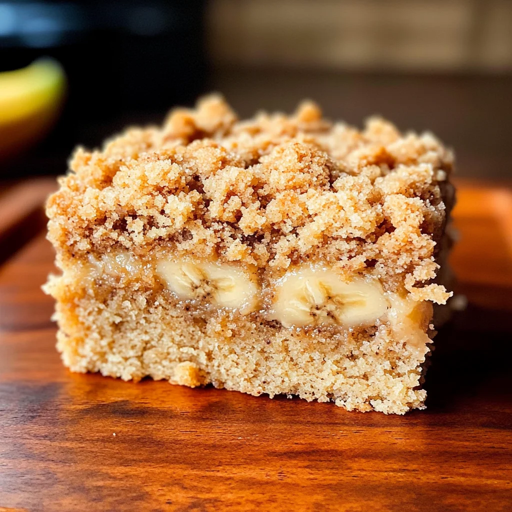Banana Crumb Coffee Cake