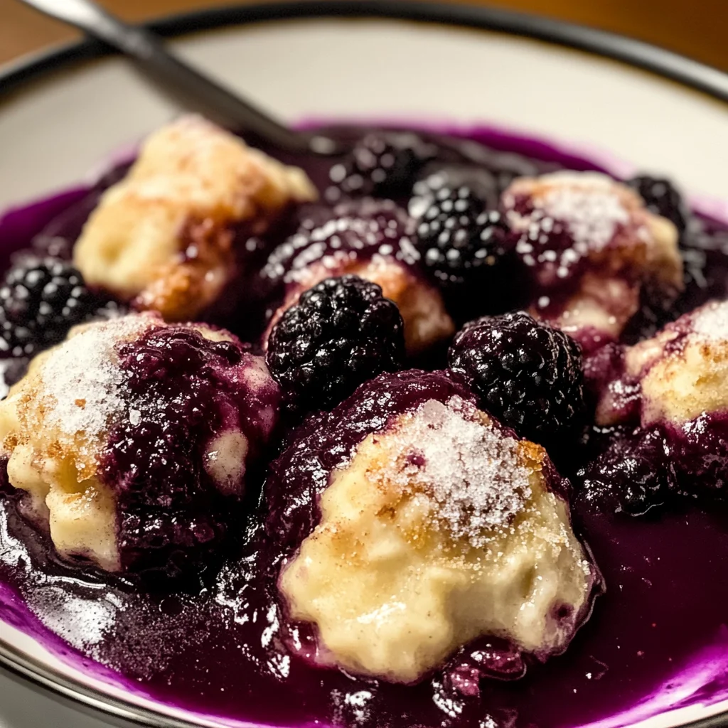 Blackberry Dumplings Recipe