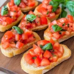 Bruschetta mit Tomaten - klassisch italienisch
