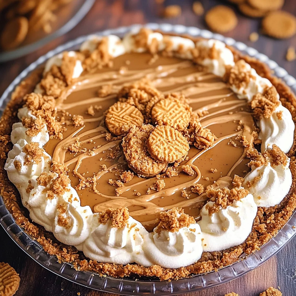 Cookie Butter Pie That Tastes Like a Giant Biscoff Hug