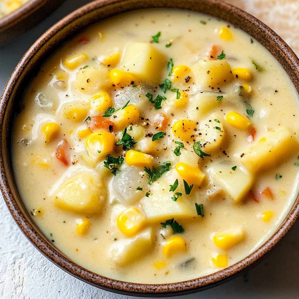 Creamy Corn Chowder Recipe