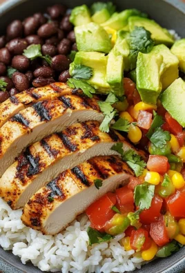 Cuban Chicken & Black Bean Rice Bowls