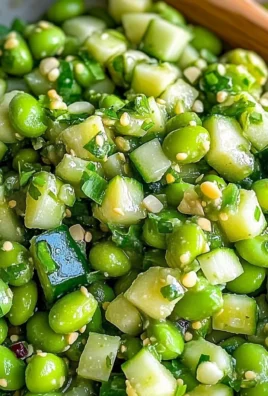 Cucumber Edamame Salad