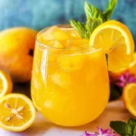 Fresh Mango Lemonade