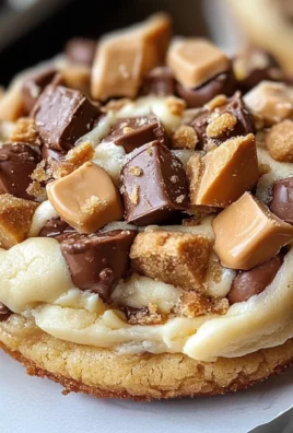 Gooey Reese’s Cheesecake Cookies Recipe