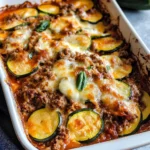 Ground Beef Zucchini Casserole