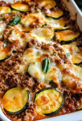 Ground Beef Zucchini Casserole