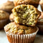 Healthy Banana Zucchini Muffins