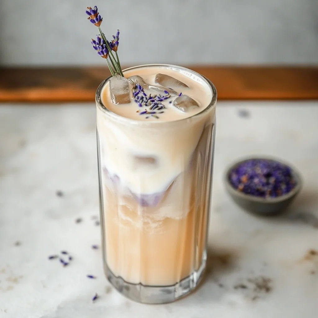 Iced London Fog