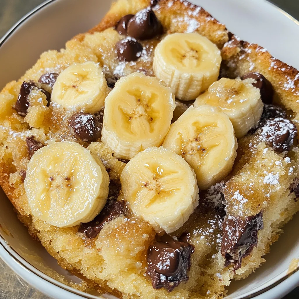 Irresistible Banana Bread Cobbler with a Gooey Twist