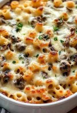Irresistible Mushroom Pasta Bake
