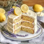 Lemon Lavender Cake Recipe || Light and Fragran