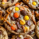 Outrageous Pretzel Reese's Peanut Butter Cookies