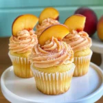 Peach Bellini Cupcakes