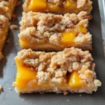 Peach Crumb Bars