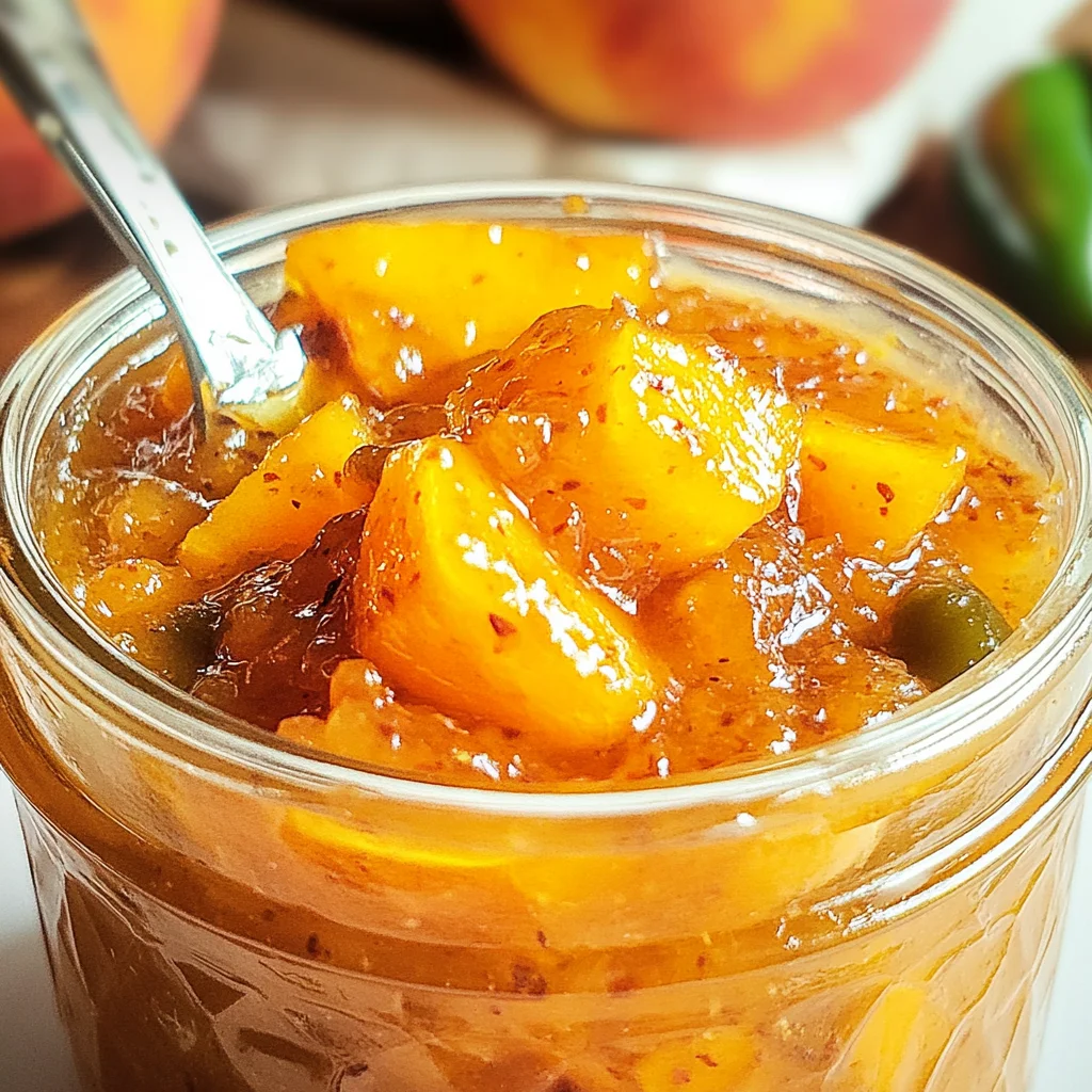 Peach Jalapeno Jam Recipe