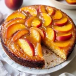 Peach Upside-Down Cake Recipe