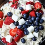 Red White & Blue Fluff Salad