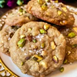 Salted Honey Pistachio Cookies