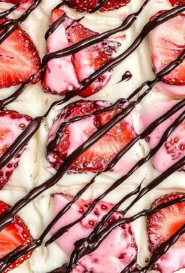 Strawberry Yogurt Bark