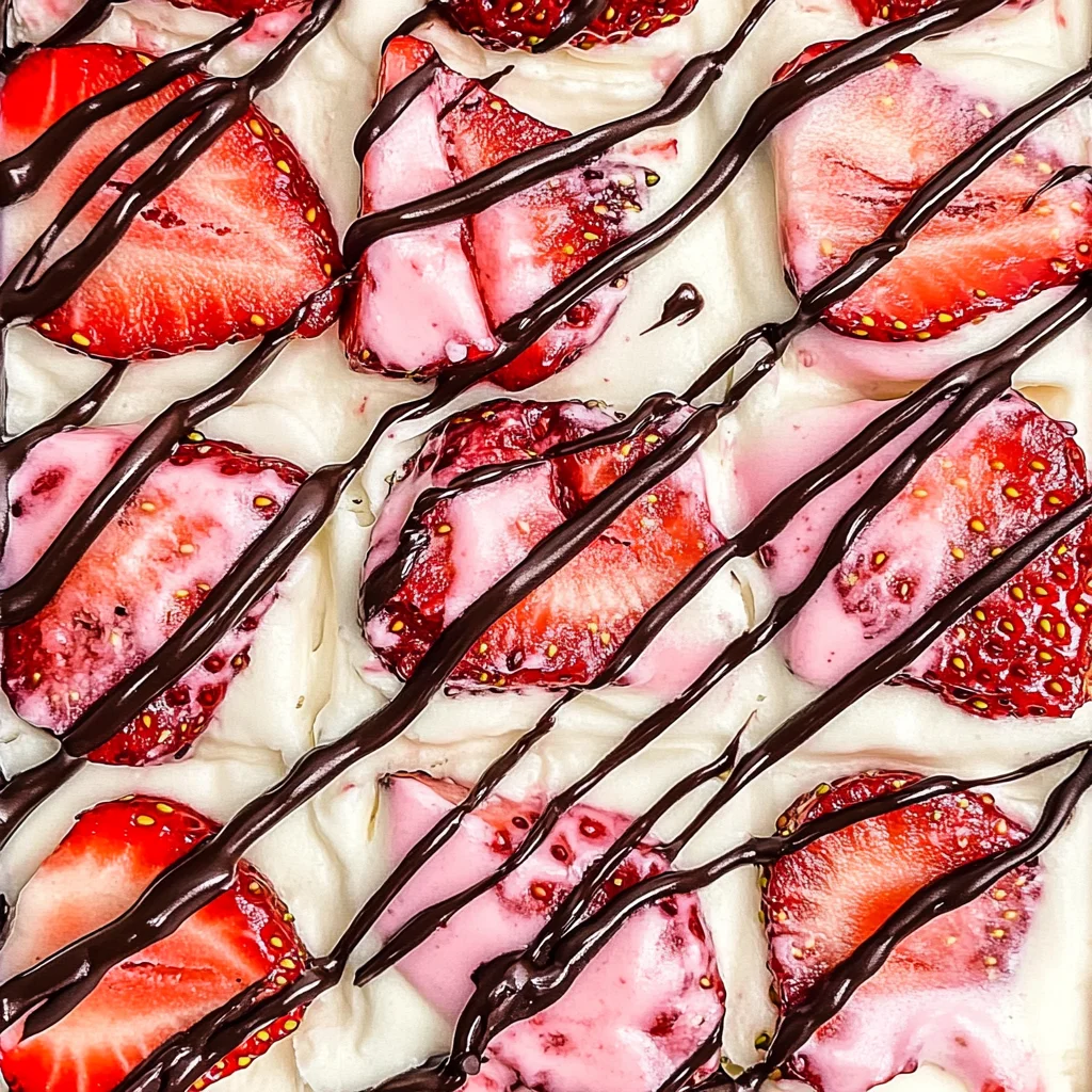 Strawberry Yogurt Bark
