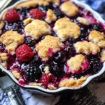 Sugar Cookie Berry Cobbler (Dump & Bake Recipe)