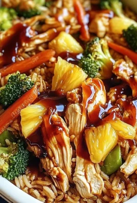 Teriyaki Chicken and Rice Casserole