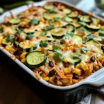 Tex-Mex Chicken & Zucchini Casserole
