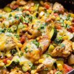 Tex Mex Chicken and Zucchini Recipe