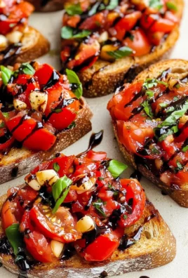 Tomato and Basil Bruschetta