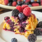 Triple Berry Dump Cake Recipe