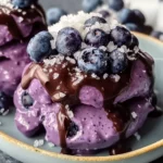 Wholesome Frozen Blueberry Yogurt Clusters