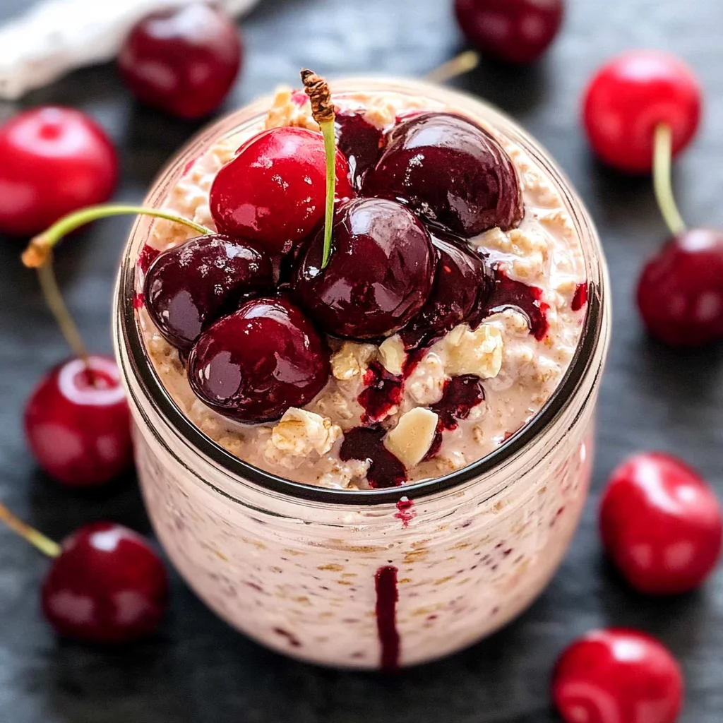 Cherry Overnight Oats