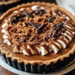 Chocolate Biscoff Tart