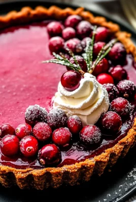 Cranberry Curd Tart Recipe