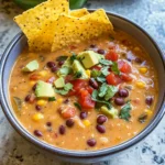 Creamy Vegetarian Tortilla Soup (Easy & Hearty)