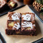 Decadent Spiced Gingerbread Brownies