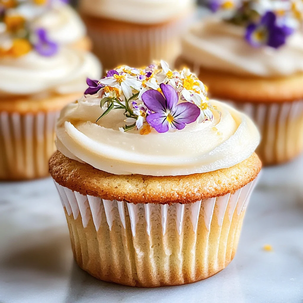 Elderflower Cupcakes