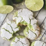 Lime Crinkle Cookies