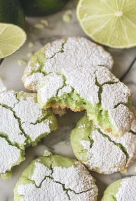 Lime Crinkle Cookies