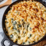 Spinach Artichoke Mac and Cheese